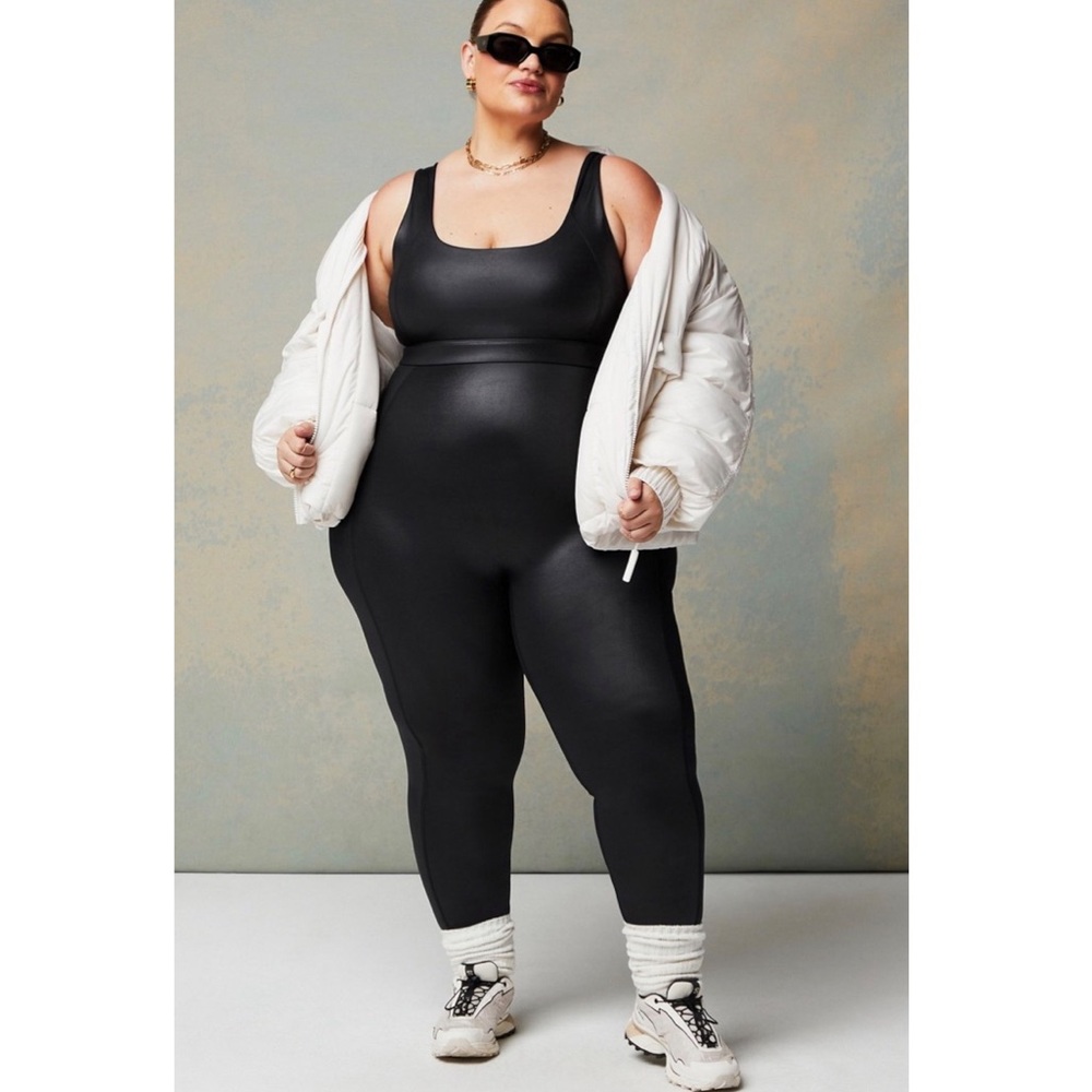 Fabletics Black Women's Leggings Jumpsuit
